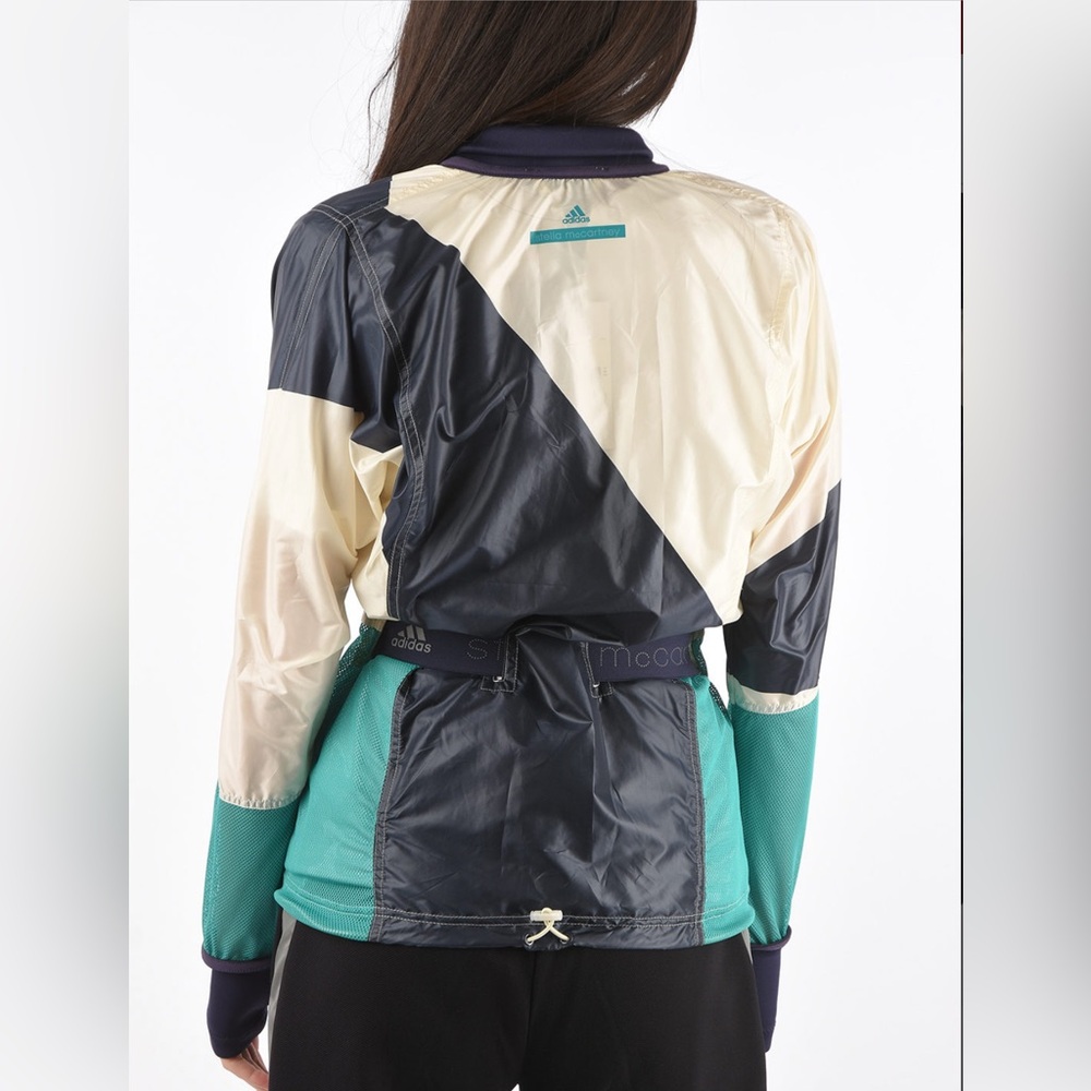 Adidas x Stella McCartney Run KTE Windbreaker Jacket with Belt Size M - Picture 10 of 15